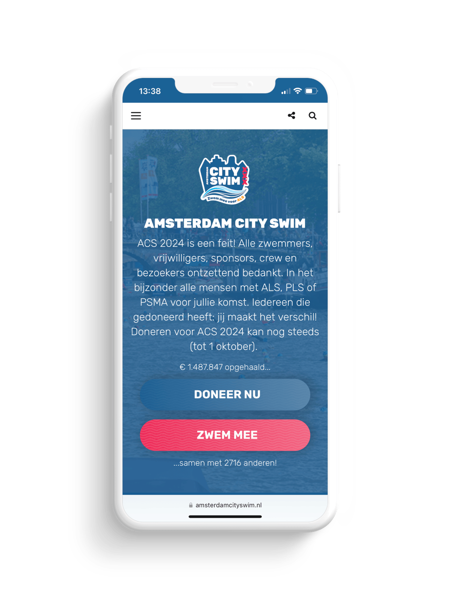 amsterdam-city-swim-event-fundraising-iRaiser-nl