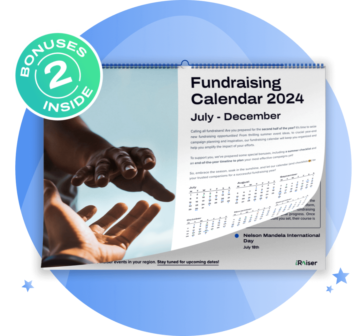 iRaiser&#8217;s Charity Fundraising Calendar